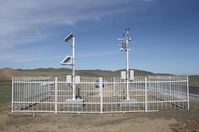 fsr-4小型自动气象站组成部分
